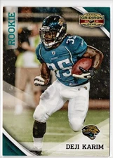 2010 Panini Gridiron Gear #178 Deji Karim