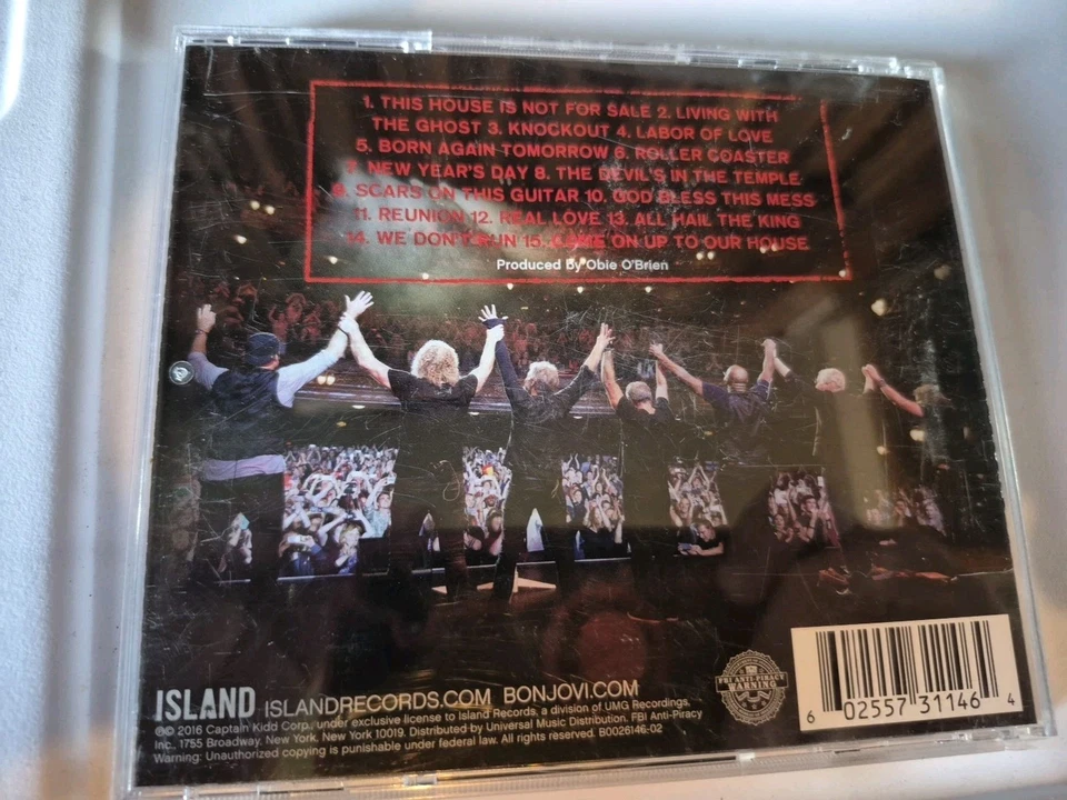 Bon Jovi – This House Is Not For Sale Live From The London Palladium CD VG+ OOP Foto 2 de 4