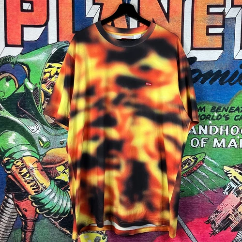 Tee shirt flamme Supreme SS23" petite boîte taille XL