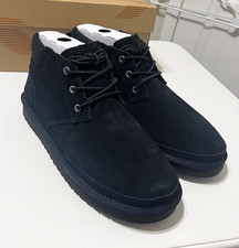 Koolaburra by UGG Advay Women  s Black Suede Lace-Up Ankle Boots US 9