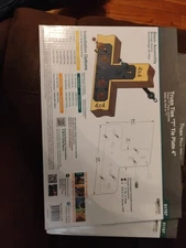 4-Decorative Builders Hardware T-Tie T-Plate Connectors Black 4 Total