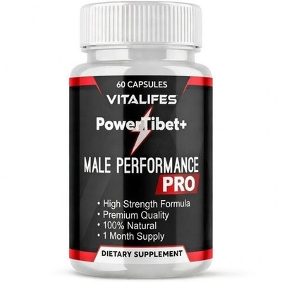 Power Tibet + Enhanced ED Pills Stamina & Performance Support for Men 60Capsules