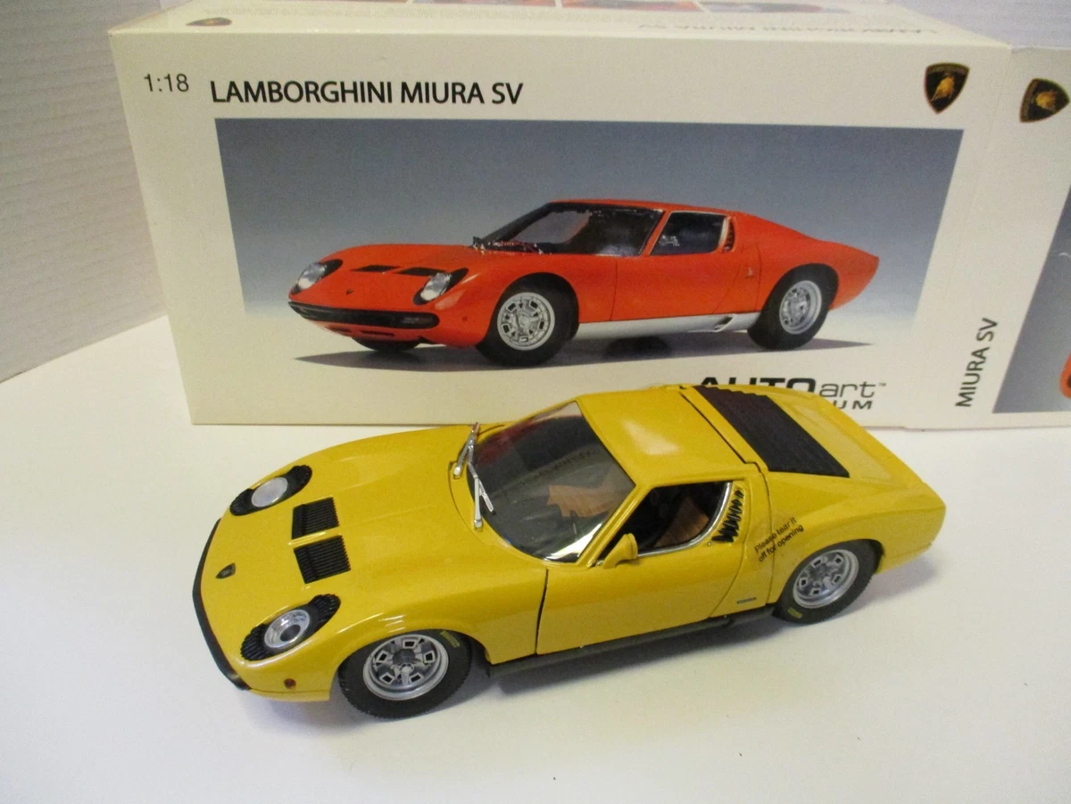 ANSON　1/18 　Lanborghini　Miura Las mejores ofertas en Lamborghini Anson escala 1:18 vehículos