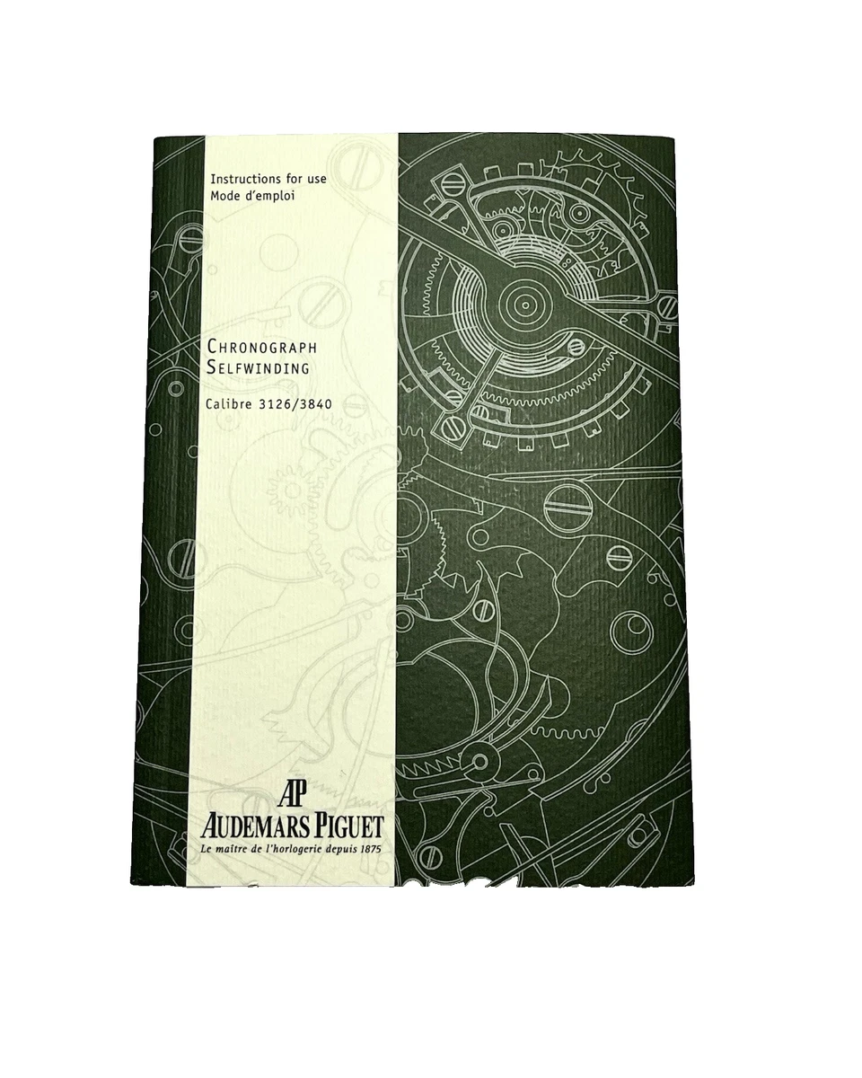 Audemars Piguet Watch Manuals, Guides & Catalogs for sale | eBay