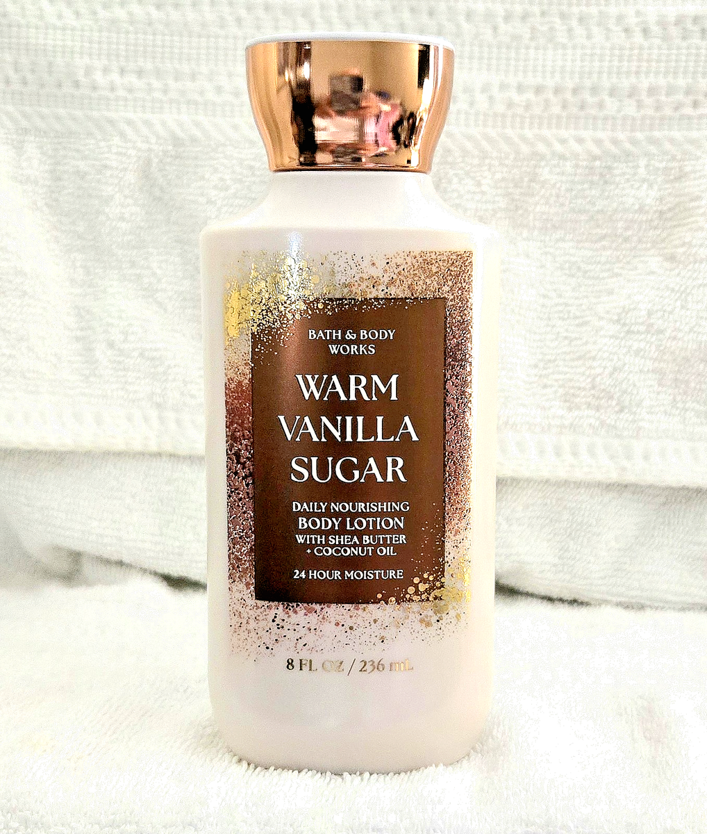 Bath and Body Works WARM VANILLA SUGAR 4 Piece Set | eBay