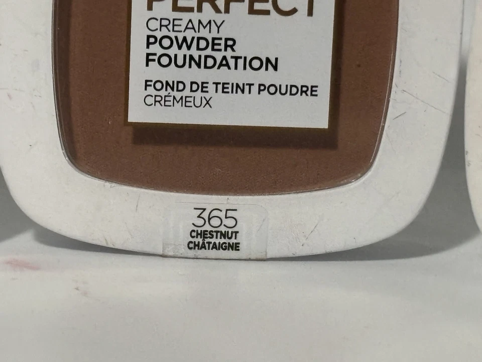 3x Loreal Age Perfect Creamy Powder Foundation 350 Tan 360 Sienna 365 Chestnut - Image 3 of 4