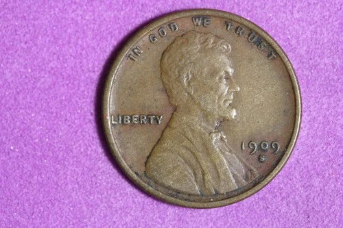 Estate Find 1909 - S Lincoln Wheat Cent!!  #N08300