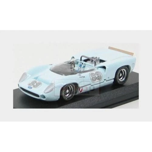 1:43 BEST Lola T70 Spider #83 Nassau 1966 A.J. Foyt Very Light Blue BE9292 - Immagine 2 di 2
