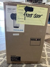 Kichler Lighting 49865WZC Andover Outdoor Wall Light Weathered Zinc