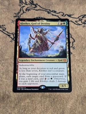 Klothys, God of Destiny 220/254 Theros Beyond Death Non-Foil NM 