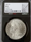 1882 S $1 MS 65 Morgan Silver Dollar