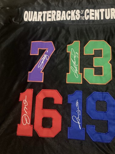 Vintage Mitchell & Ness Jersey Men's Sz 60 Quarterbacks of The Century NFL 2004 - Picture 3 of 20