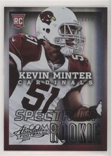 2013 Panini Absolute Spectrum Black 32/49 Kevin Minter #154 Rookie RC z6b