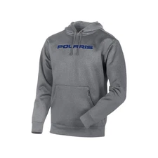 Polaris Mens Staple Hoodie Warm Soft Comfortable Lightweight Gray