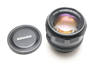 Konica Hexanon AR 57mm F1.4 Objektiv