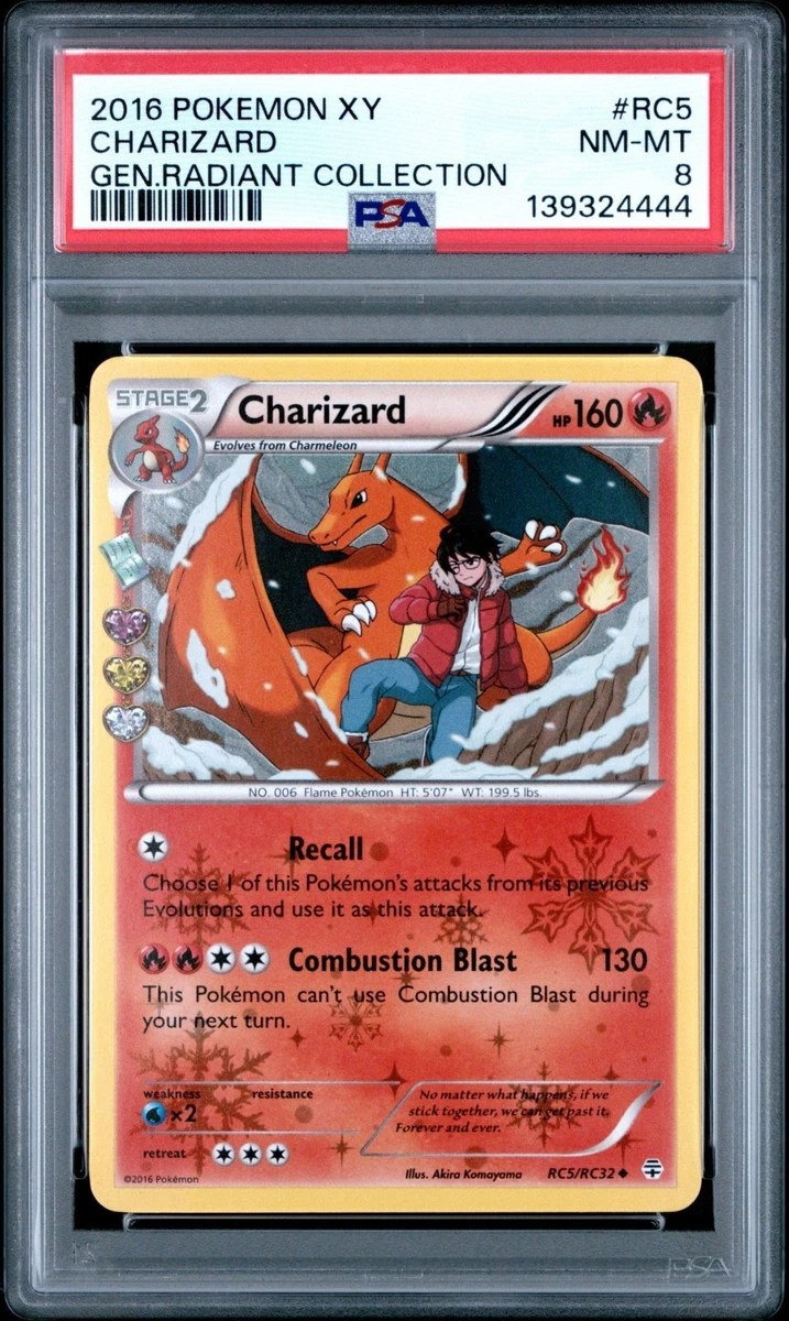 Charizard Pokémon TCG Generations Holo Rare Individual Collectible