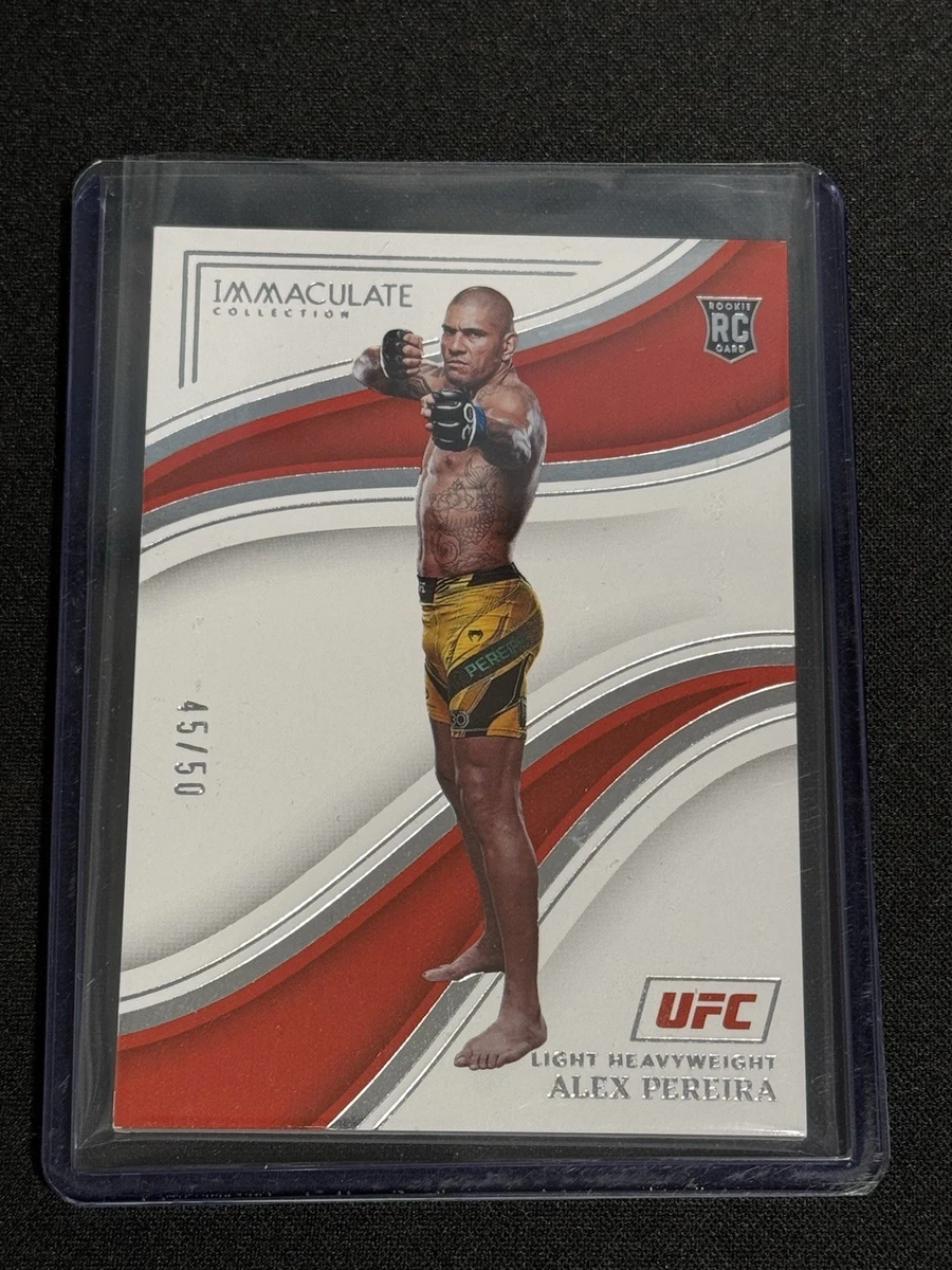 2023 Panini Immaculate Collection UFC - Alex Pereira #41 for sale
