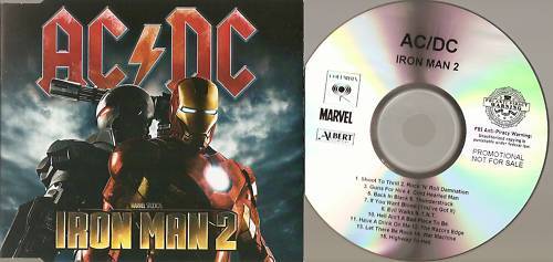 AC/DC "Iron Man 2" 15Track UK Acetate Promo CD Rare - Afbeelding 1 van 1