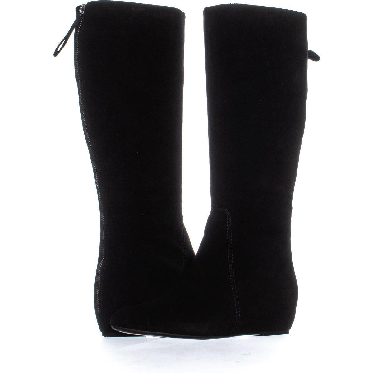 Nine West Myrtle Cuña botas de montar gamuza negra de 817,, 7.5 Reino Unido Nine West Myrtle Cuña botas de montar montar montar gamuza negra de 817,, 7.5 Reino Unido 2f3cc2