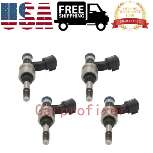 12642126 4x Fuel Injectors For JSD9-B1 12-16 Cadillac SRX Buick LaCrosse 3.6L V6