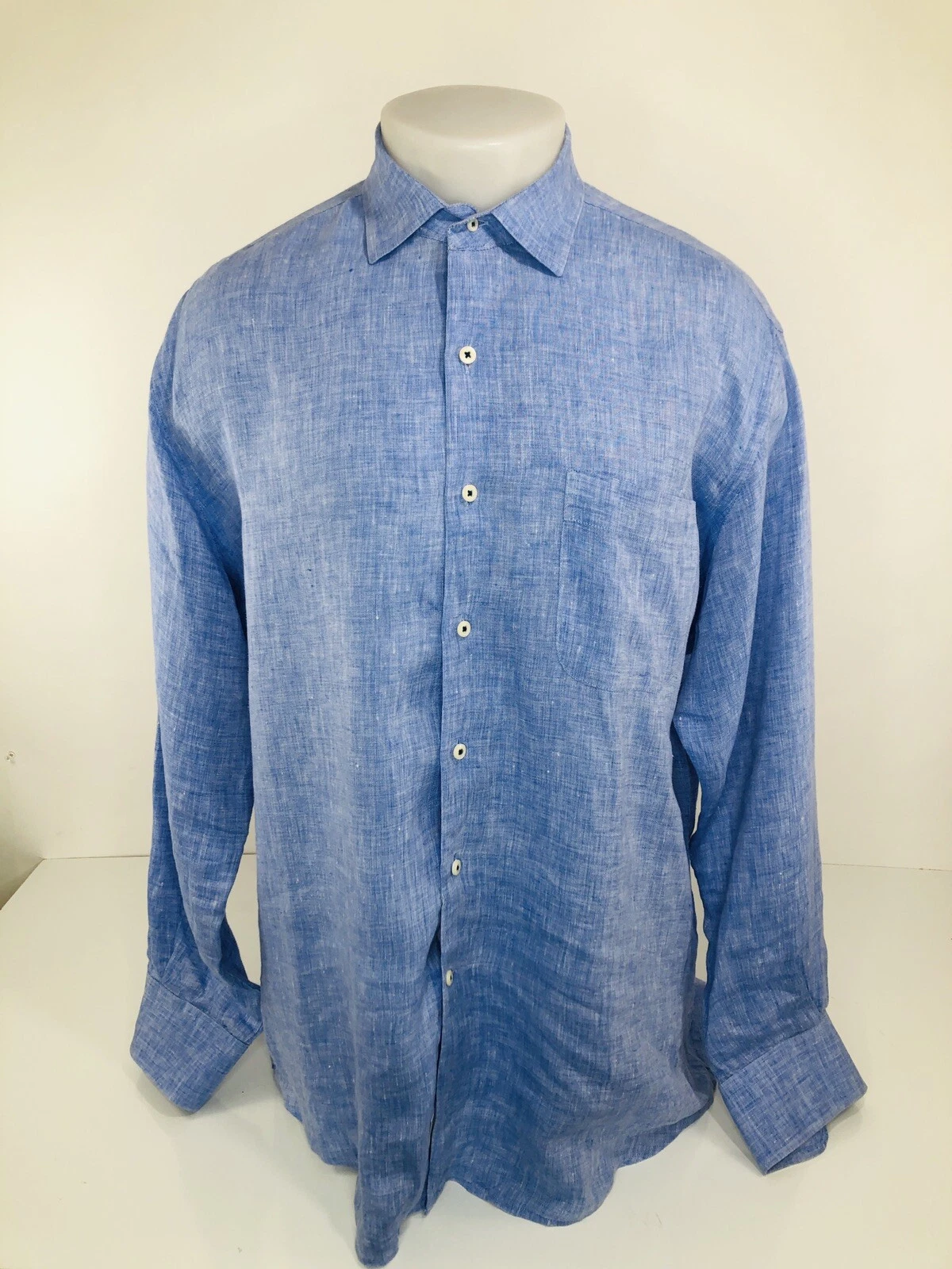 PETER MILLAR - LINEN Mens Lg. Shirt