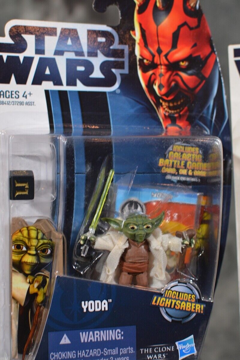 2011 Hasbro Star Wars Clone Wars & Movie Heroes YODA Galactic