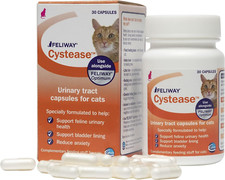 FELIWAY Cystease For Stress-Related Bladder Problems In Cats 30 Capsules