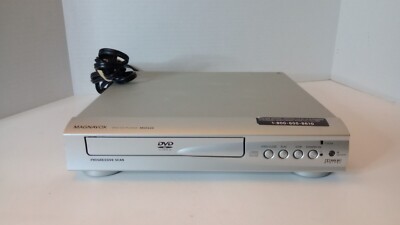 Magnavox MSD125 Progressive Scan DVD Player Tested And Works No Remote Or Cables