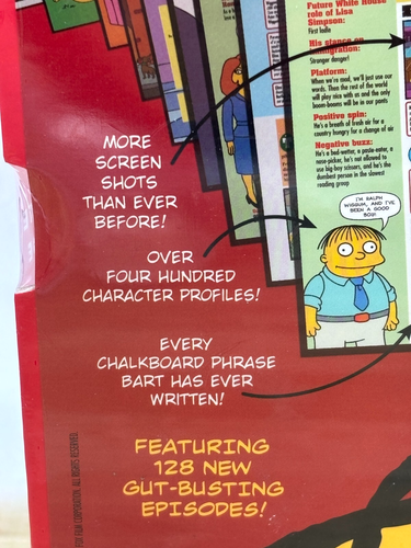 Simpsons World The Ultimate Episode Guide Seasons 1-20 Groening Sealed BRANDNEU - Bild 8 von 12