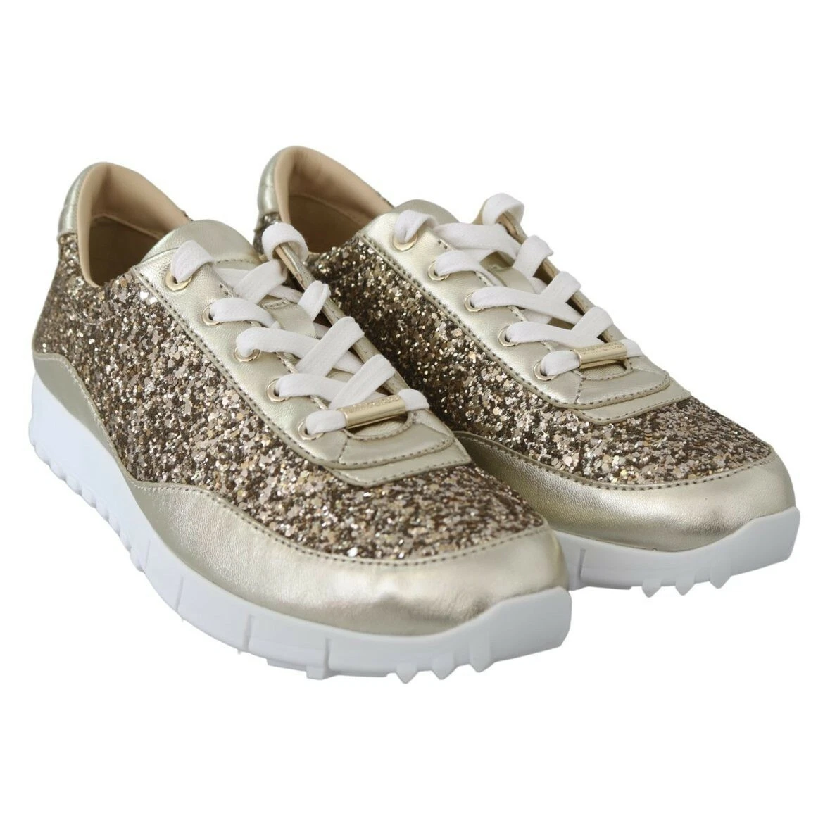Jimmy choo glitter clearance sneaker
