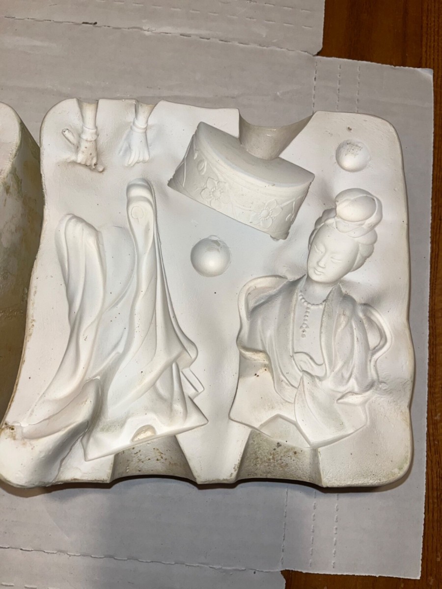 Asian Oriental Woman Figure Vintage 1963 Duncan No 63B Ceramic