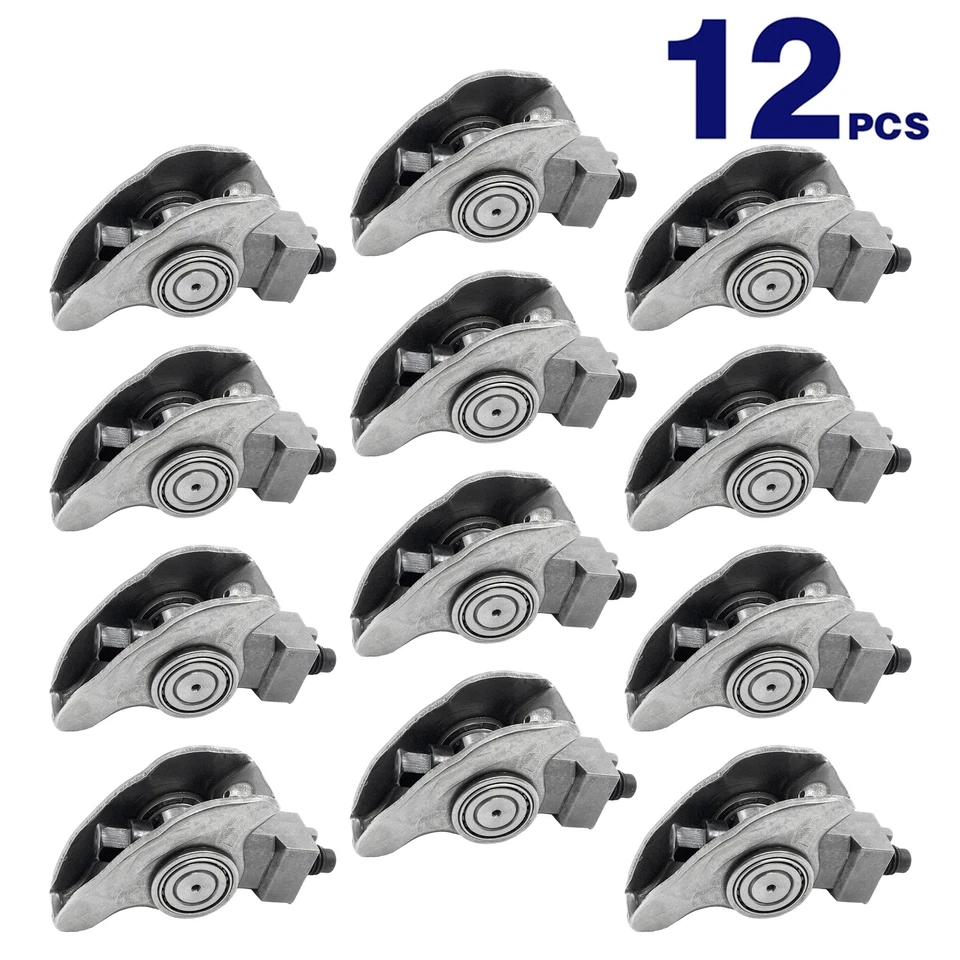12x Roller Rocker Arms 10mm bolts For Buick Chevy Olds Alero Pontiac 3.1/3.4L V6 - Изображение 2 из 4