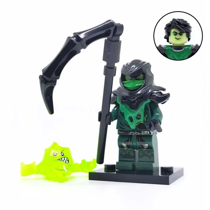 MOC Lego Minifig Figurine: Ninjago Lloyd Possessed Fast Shipping Perfect Gift!