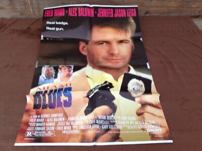 1990 Miami Blues Original Movie House Full Sheet Poster