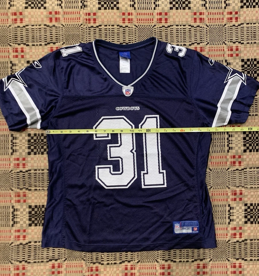 Camiseta deportiva vintage de vaqueros Roy Williams para mujer talla grande Reebok Foto 4 de 4