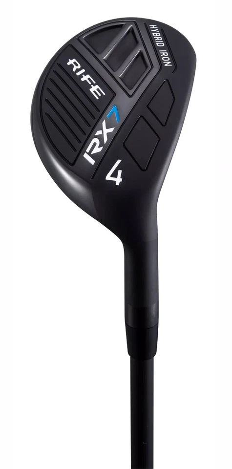 Mens Rife Golf RX7 Hybrid Irons Set #4-SW Regular Flex Graphite Right Handed - Image 3 of 4