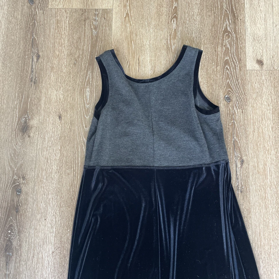 Maxi Vestido Carol Anderson Terciopelo Talla L Comodidad Clásico Minimalista Evento Imperio Foto 2 de 4