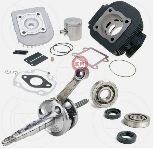 Kit Polini Ø47 fonte et embiellage renforcé pour MBK Booster 50