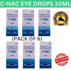 6x C-NAC Eye Drops, N-Acetyl-Carnosine Eye Drop 10ml Best Eye Care Free ShippinG