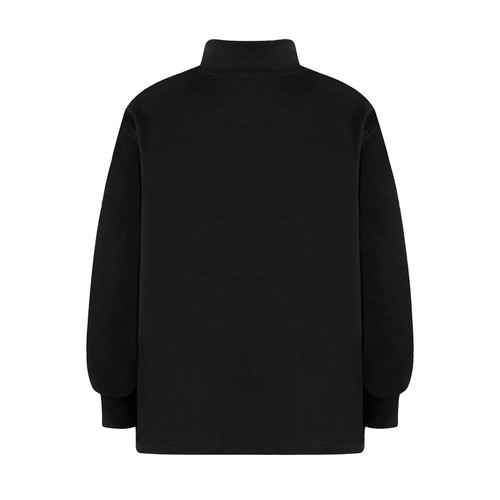 Kids Girls Tops Mock Neck Pullover Solid Color Sweatshirt Climbing Warm Camping - Picture 15 of 44