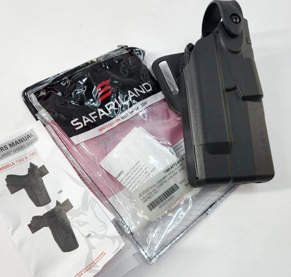 Safariland 7360 7TS ALS/SLS Level 3 Holster SIG P226 MK25 w/ TLR X300 - Image 2 of 4