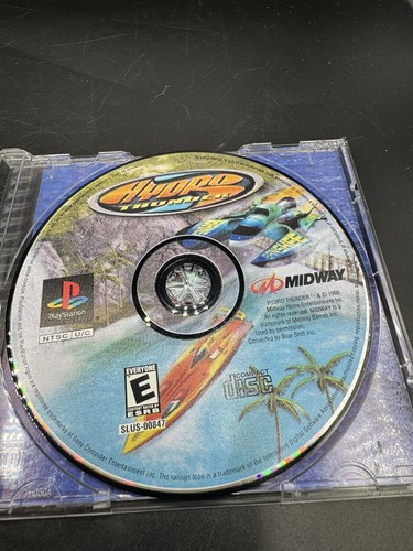 Hydro Thunder (Sony PlayStation 1, 2000) custodia completamente incrinata! - Foto 4 di 5