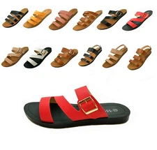 Women's Sandals Comfy Flex Bottom Flip Flop Flats Sandals Shoes