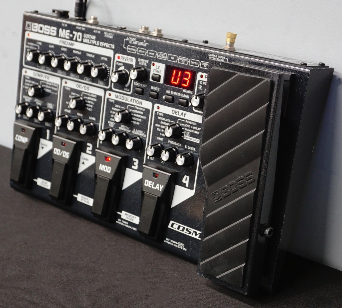 Boss ME-70 Guitar Multiple Effects Pedal W/ Amp Modeling | eBay