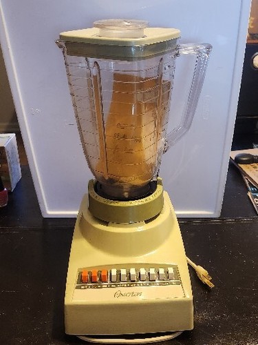 Vintage Osterizer Mixer (Modell 828) Made in USA - gebraucht in gutem Zustand
