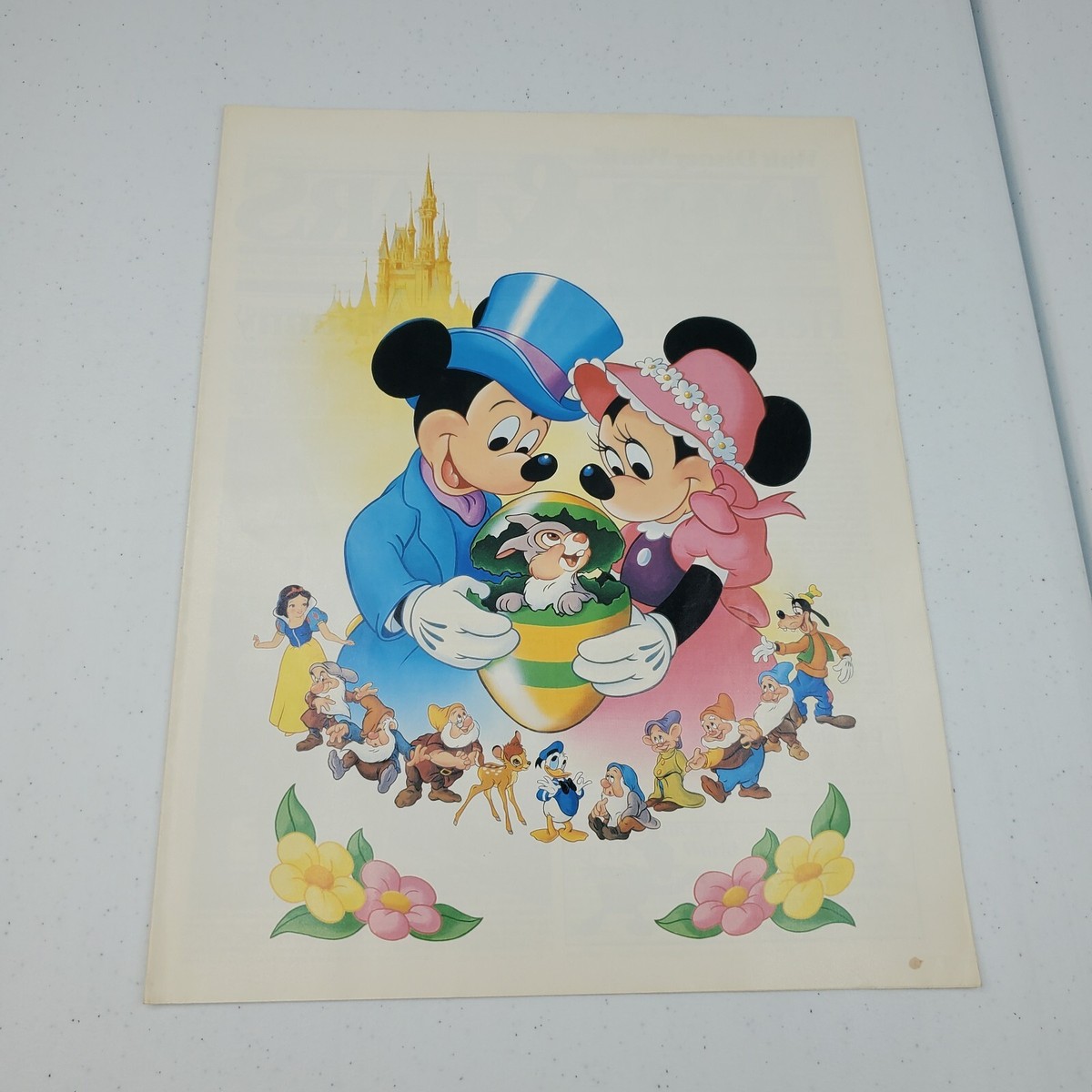 Disney Eyes & Ears Cast Member Exclusive March 1988 Mickey