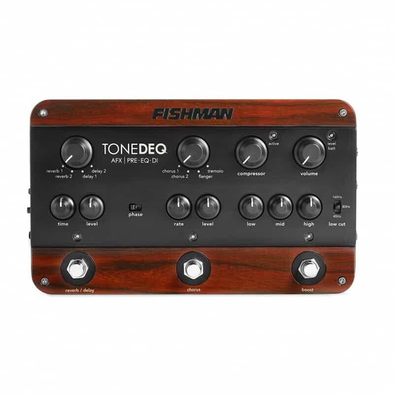Fishman ToneDEQ Acoustic Instrument Preamp, EQ, and DI with Fishman ToneDEQ Acoustic Instrument Preamp, EQ, and DI with