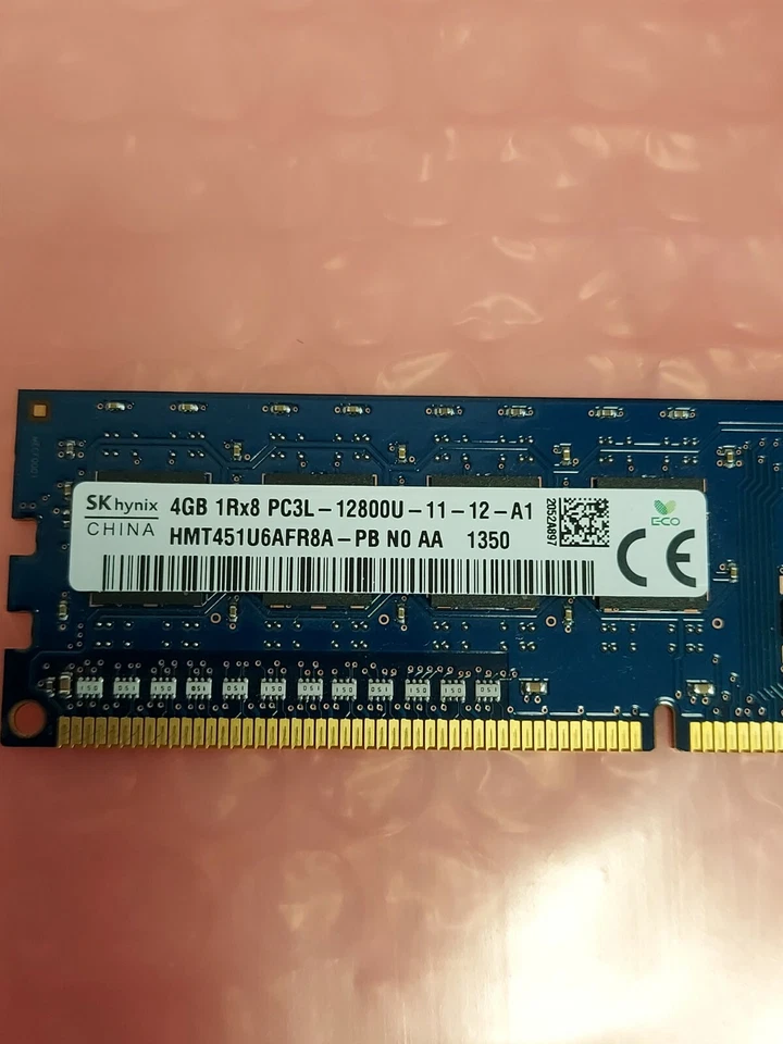 SKhynix 4GB 1RX8 PC3L-12800U-11-12-A1 HMT451U6AFR8A-PB N0 AA ..##636 - Immagine 2 di 2