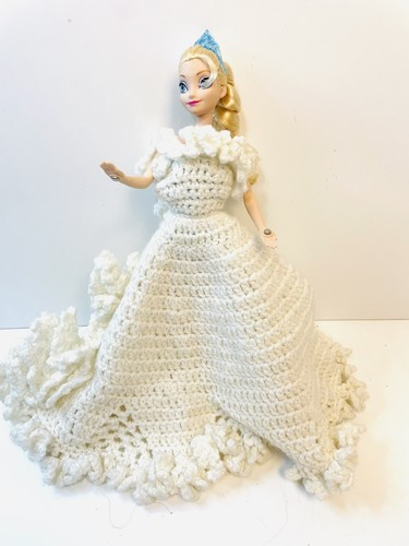 Vintage Handmade Assortment Barbie Doll Clothes - Lot of 75+ pcs/2 Crochet Gowns - Picture 8 of 9