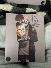 Darby Allin Pro Wrestling Crate Signed 8X10 Autographed Photo AEW Sting Damaged